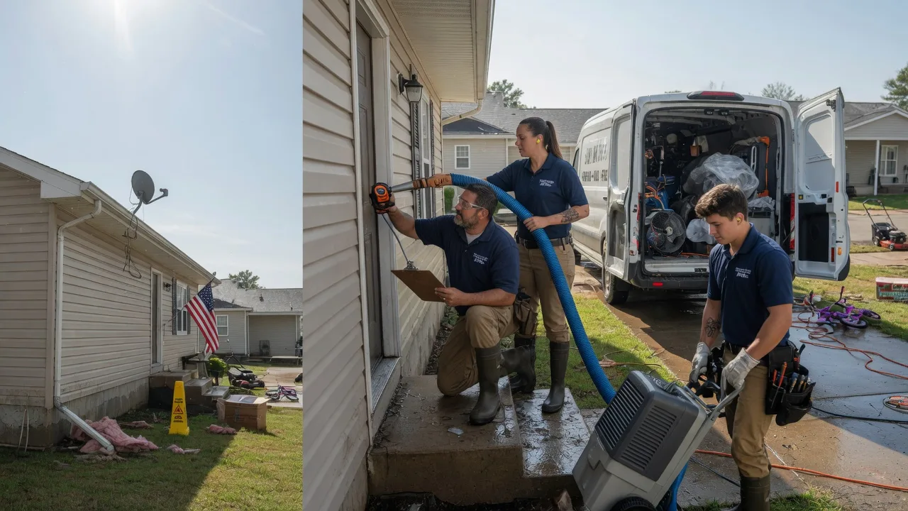 Ceiling Water Damage Restoration in Beaumont, TX near me